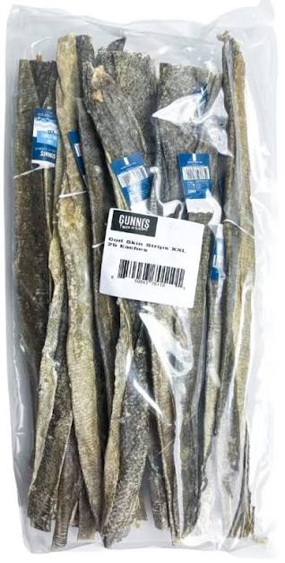 Dried Fish Skins Whole Strips variation
