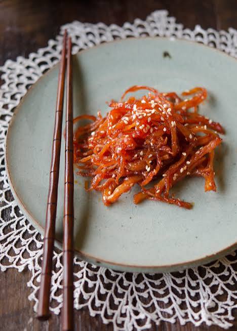 Seasoned Spicy Dried Squid Snacks wholesale bulk dry sea food